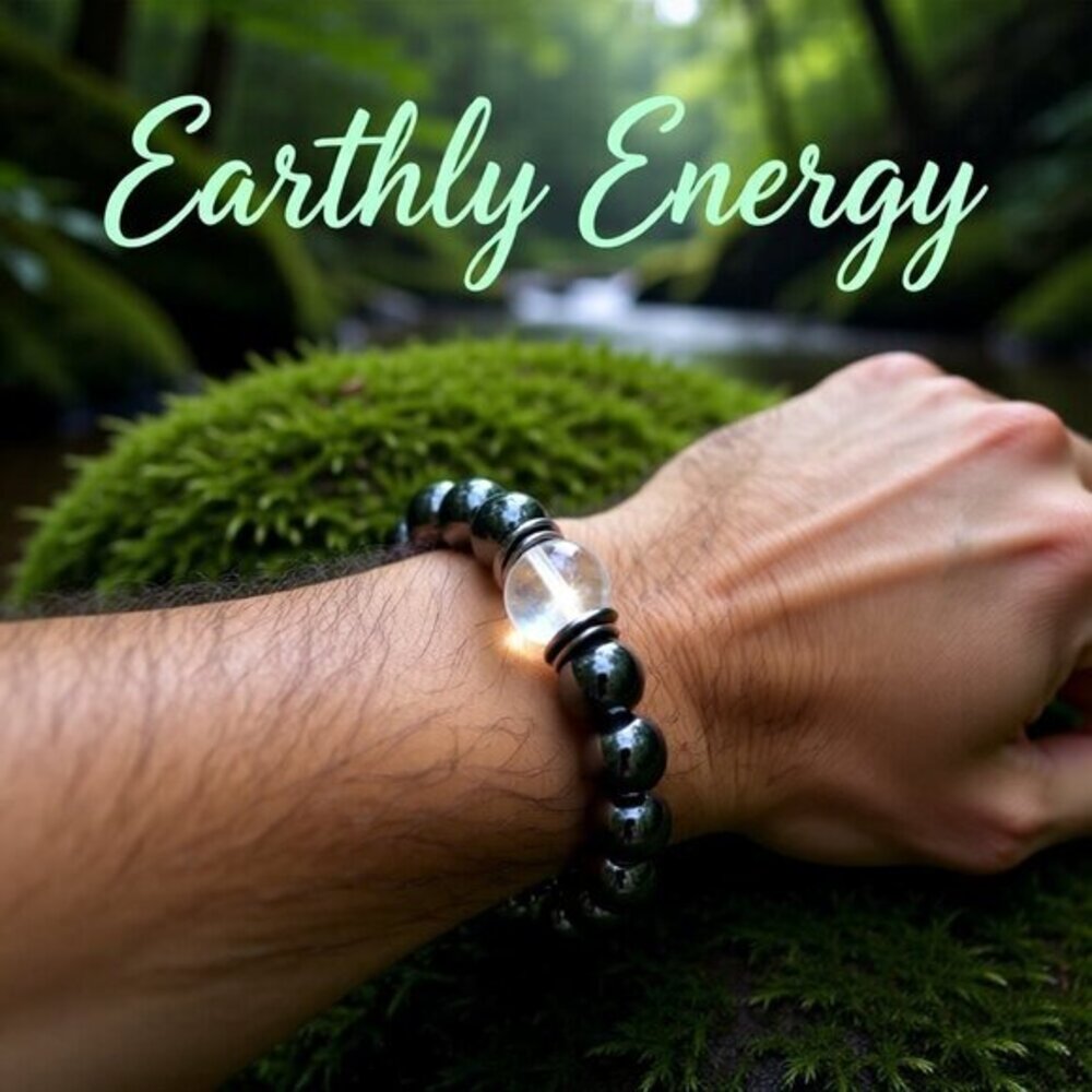 Calm and in Control! Thick + Chunky + Heavy! Unisex Hematite Bracelet! 8" Wrist